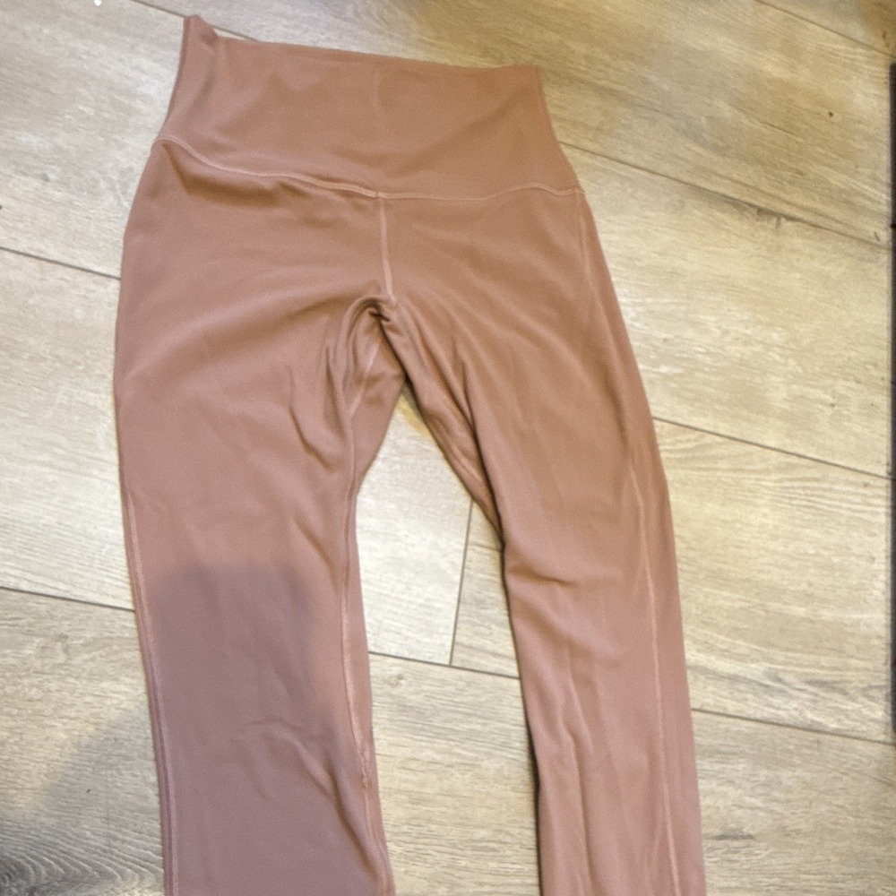 Lululemon Women's align High Rise Leggings Brown Size 6 Pull-On Stretch